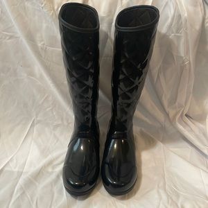 Hunter Quilted Tall Rain Boots